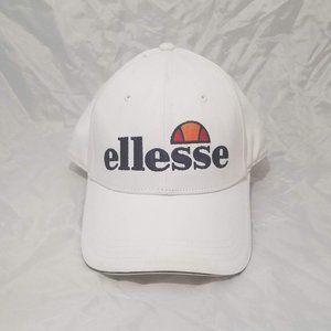 White Ellesse Adjustable Hat